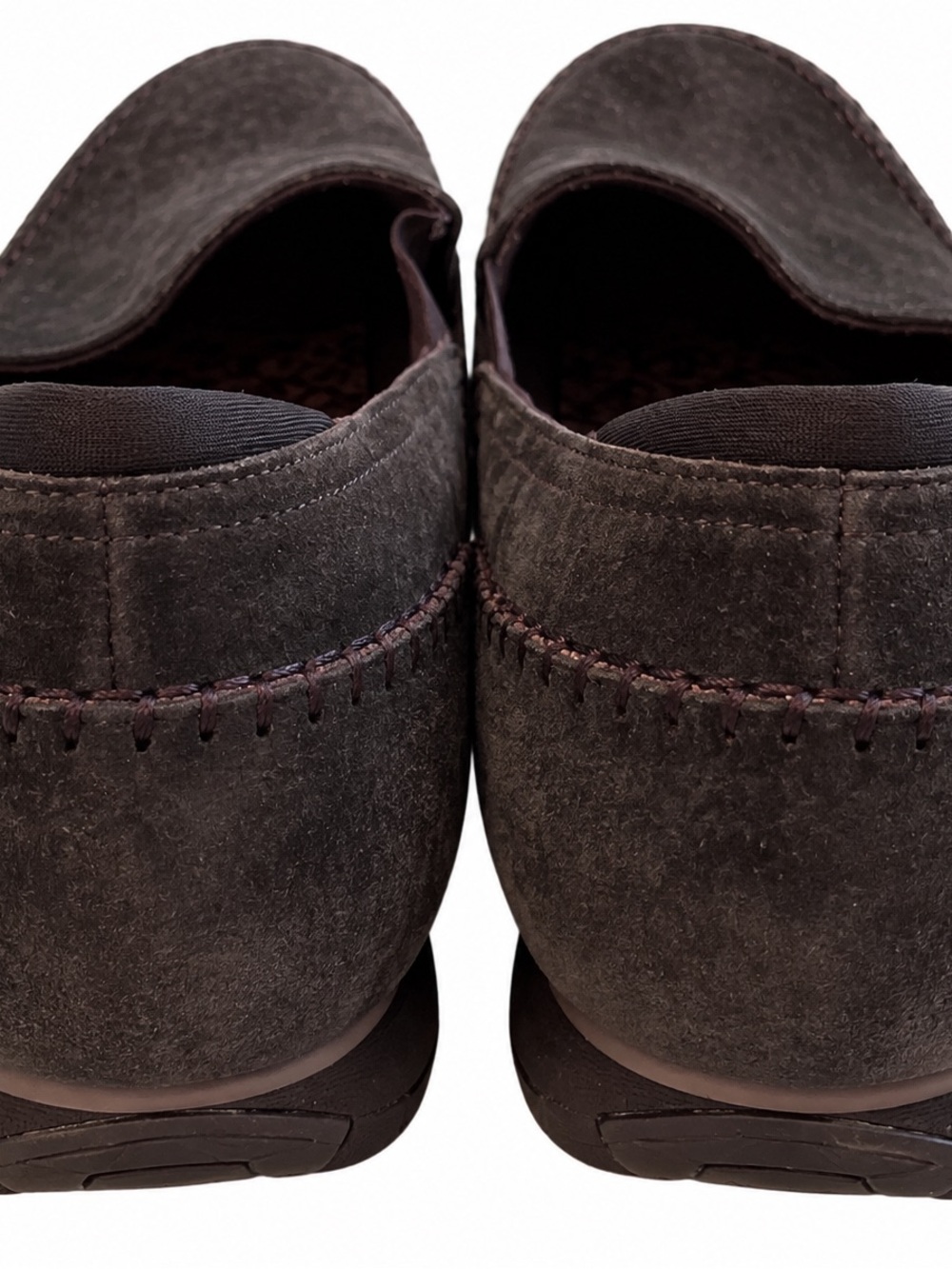 Skechers Relaxed Fit Women’s Black Suede Loafers Air-Cooled Memory Foam Size 11 - Picture 6 of 6